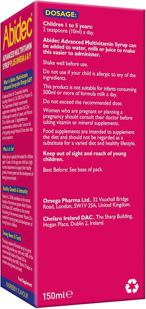 Abidec HEALTH_PERSONAL_CARE, Black, 150 Ml (Pack of 1)