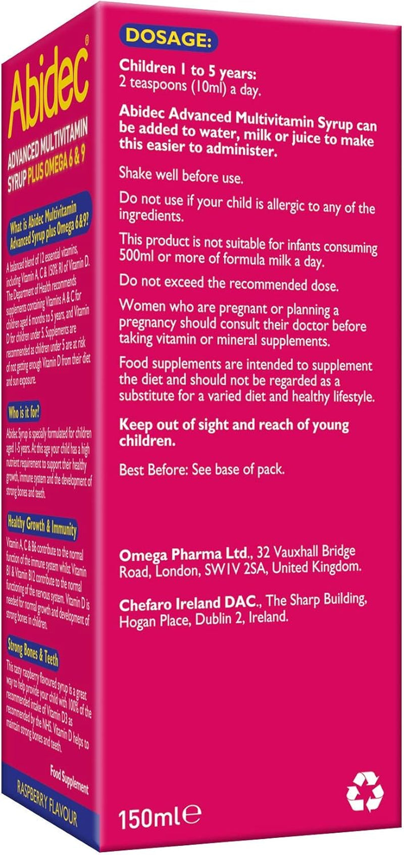 Abidec HEALTH_PERSONAL_CARE, Black, 150 Ml (Pack of 1)