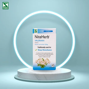 Schwabe Pharma - Niteherb - Valerian Root Extract 150Mg - Traditionally Used for Sleep Disturbances - Traditional Herbal Medicinal Product - 30 Tablets