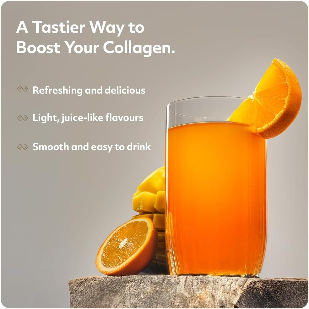 Protein Works - Collagen 360, Powder Supplement, Type I & III, High Protein, Summer Berry Burst, 480G, 32 Servings
