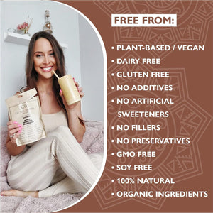 Detocx 21 Supergreens Powder |Chocolate| Anti-Oxidants,Bloating Relief,Immune & Inflammation Support |Organic,Superfoods,Probiotic,Prebiotic,Fibre| Gluten&Dairy&Soy Free| Vegan| 30+ Servings|250G