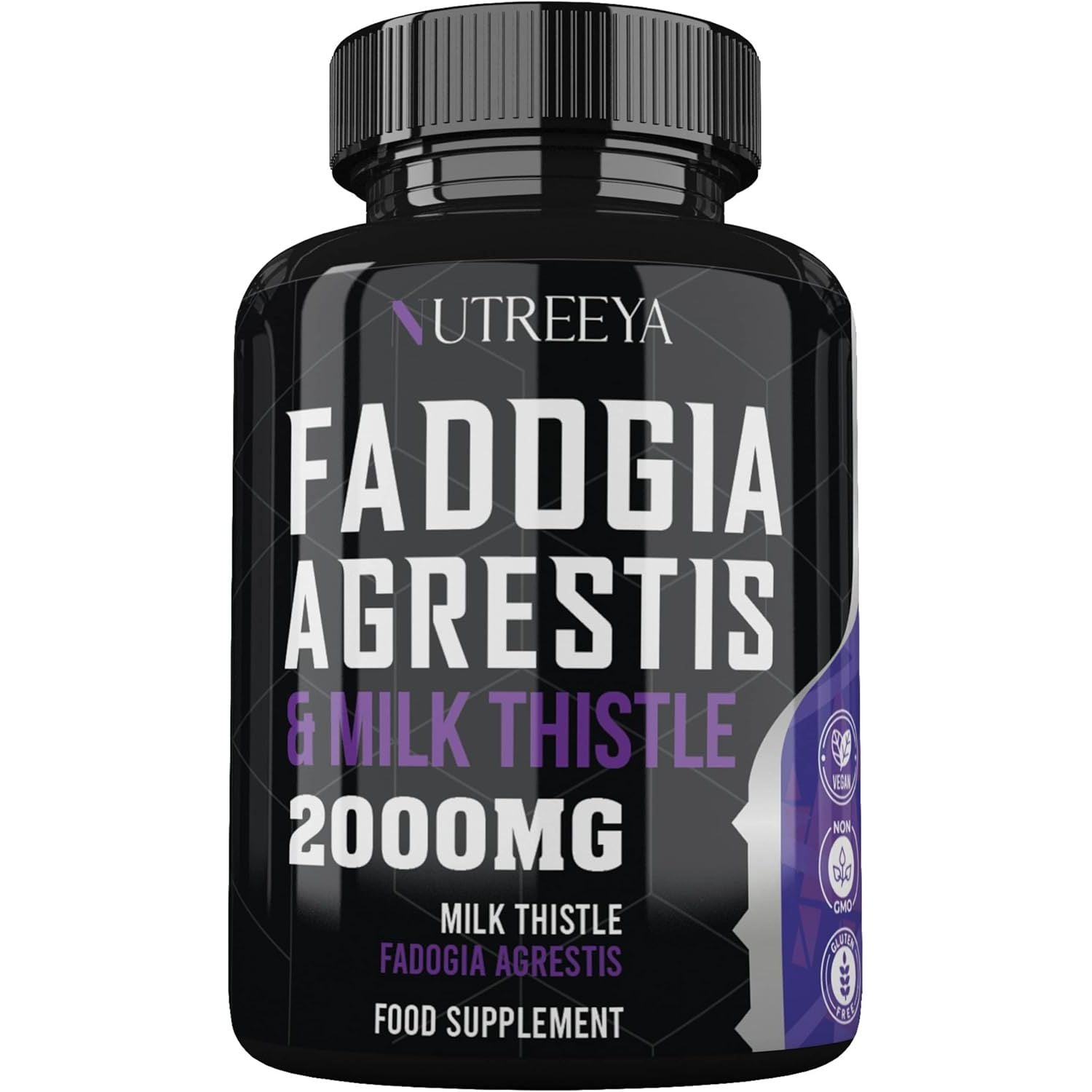 Fadogia Agrestis 2000Mg 90 Vegan Tablets High Strength Fadogia Agrestis Extract Supplements - Athletic Performance & Muscle - Gluten Free Non-Gmo (Not Fadogia Agrestis Capsule) 90