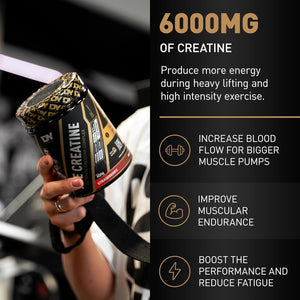 DY Nutrition the Creatine Complex 400G - High Performance Creatine Monohydrate Powder with Beta Alanine, Taurine + B Vitamins for Muscle Endurance, Pump & Recovery X40 Servings (Strawberry Flavoured)