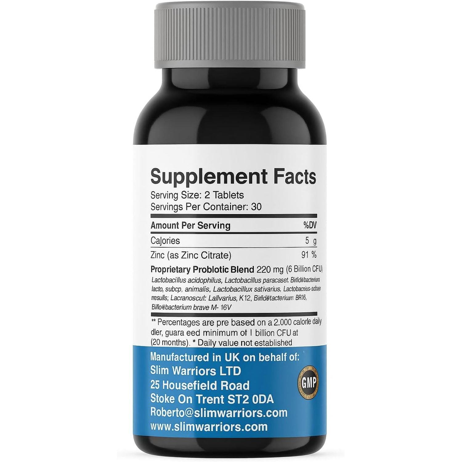 Purdentix - All Natural Teeth & Gum Care Supplement with Probiotics, Supports Oral Health, Fresh Breath, Vegan, 60 Tablets,Slim Warriors