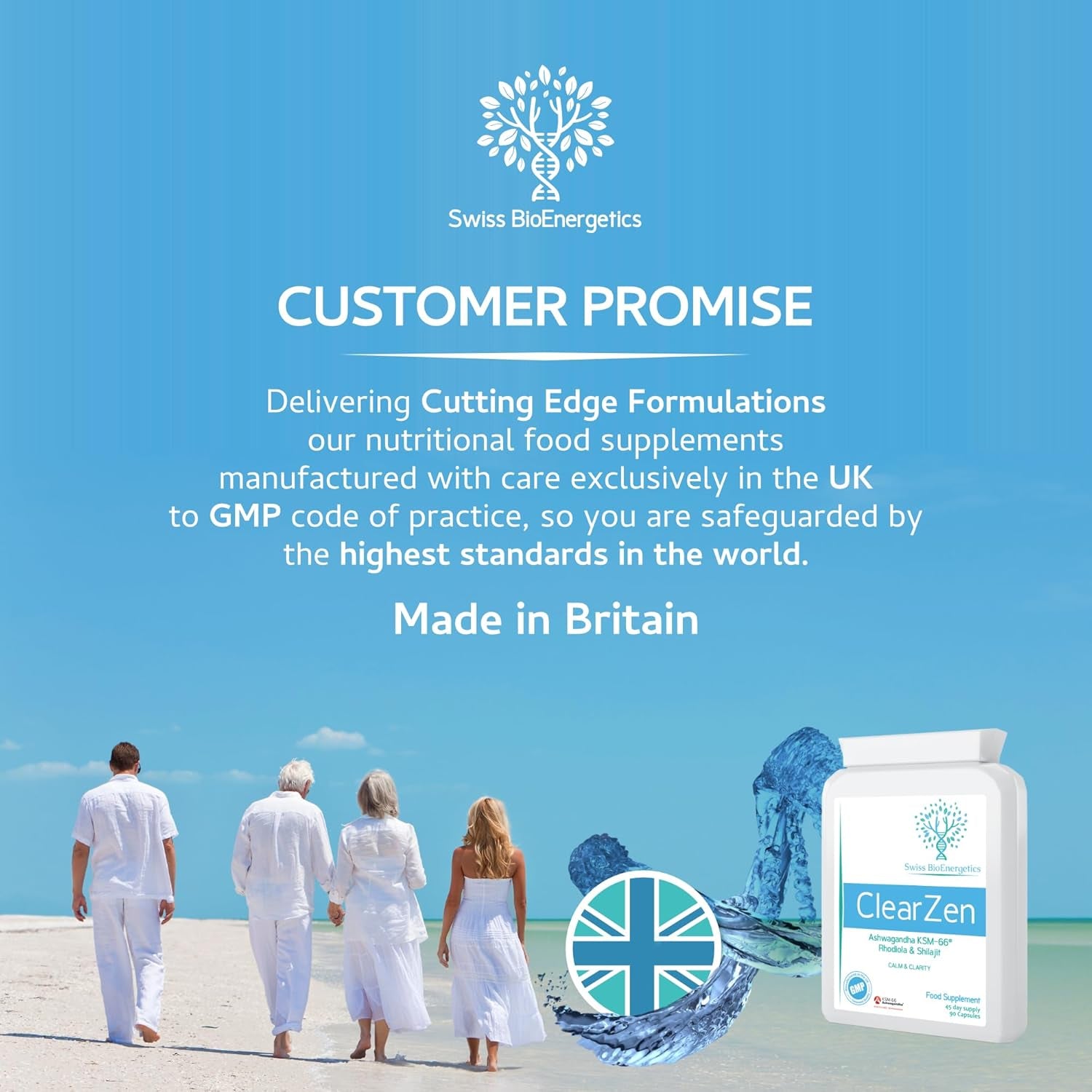 Rhodiola, Ashwagandha and Shilajit - Clearzen - Adaptogen 3-In-1 Ashwagandha KSM-66 1500Mg, Rhodiola 500Mg (3% Rosavins, 1% Salidrosides) & Shilajit 60% Fulvic Acid - No Artificial Fillers or Binders