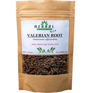 Valerian Tea Dried Loose Cut Root/Sleep Nervous Calm Relax - Valeriana Officinalis - Herbal Remedies by J. - Kozlek Lekarski