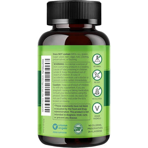 Iron Supplement with Vitamin C & Whole Food Blend – Gentle Iron Capsules for Women & Men – Supports Energy, Pregnancy, Anemia & Vegan Diets – 90 Mini Capsules (3-Month Supply)