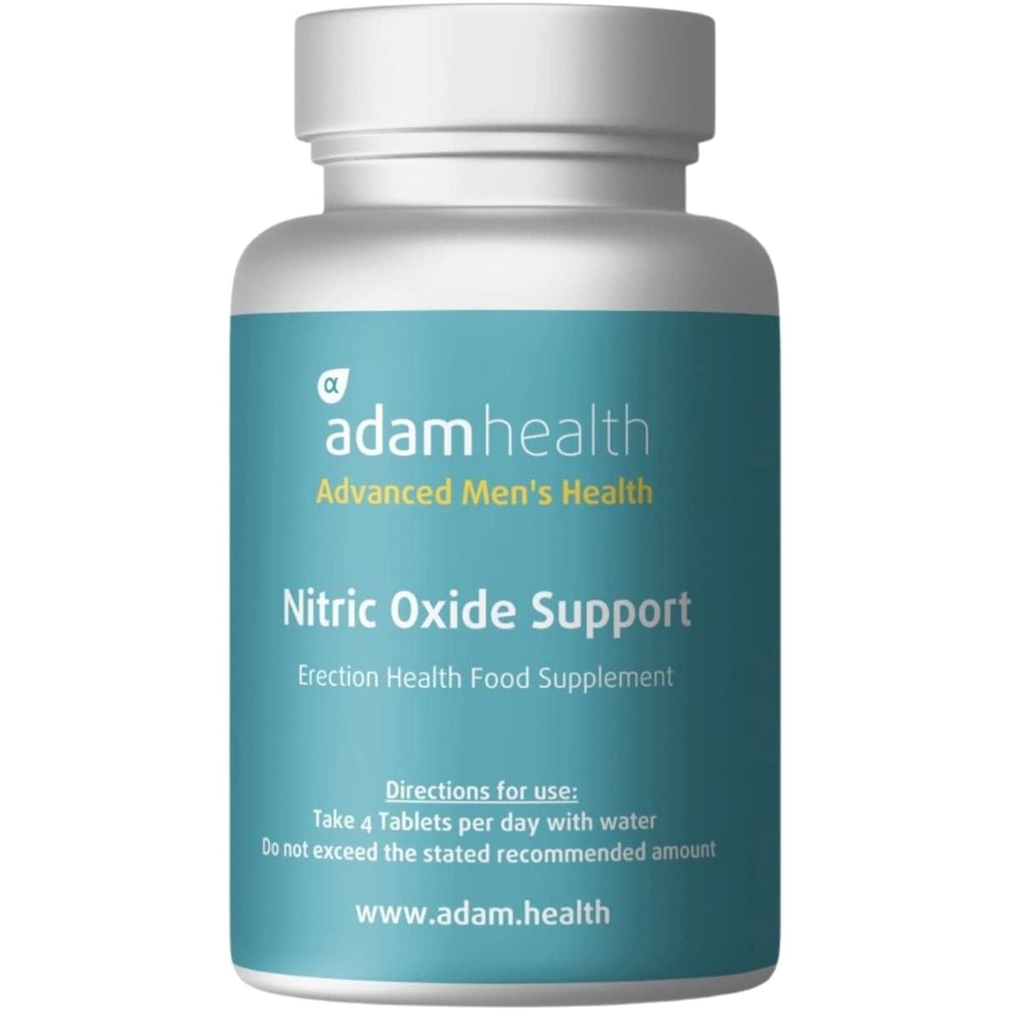 Nitric Oxide/Erection Health Support Supplement for Men - 120 Tablets - High Dose L-Citrulline/Korean Red Ginseng