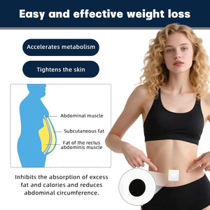 Slim Patch – 50 Weight Loss Patches for Belly Fat, Natural Slimming Patches for Weight Loss, Waist Shaping & Anti-Cellulite, Easy Fat Burner for Women & Men
