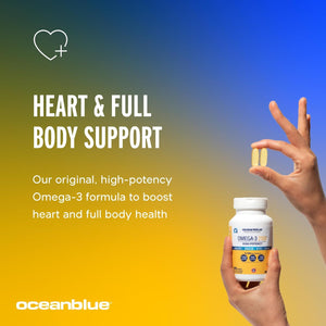 Ocean Blue Omega 2100 Nutritional Supplement, 60 Count