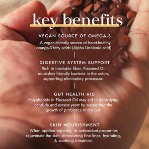 Fushi Organic Flax Seed Oil 100Ml | Fresh & Cold Pressed | Rich in Omega 3 Essential Fatty Acids| Best for Inner Health, Dry Skin | Made from English Grown Seeds | | Ethical & Vegan | Made in the UK