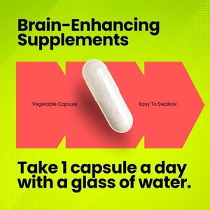 Phosphatidylserine 400Mg | High Strength Nootropic Supplement | 60 Vegan Capsules | 2-Month Supply | Memory, Stress & Anxiety Relief, Concentration & Brain Health Support | Uk-Made | Fitimins