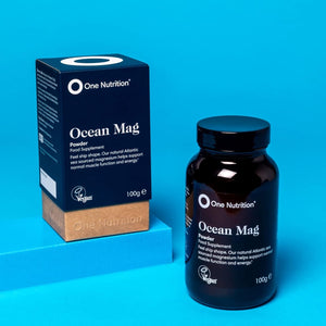 One Nutrition Ocean Mag - Natural Source of Magnesium Hydroxide – Filtered from Fresh Atlantic Sea Water – 60 Capsules