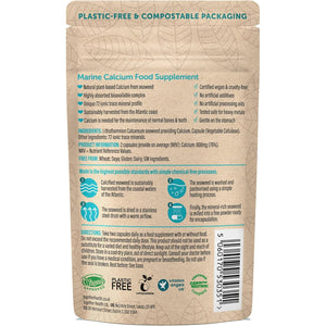 Calcium – Together Health – Seaweed-Based Calcium – 72 Trace Minerals – Vegan Friendly – Made in the UK – 60 Vegecaps