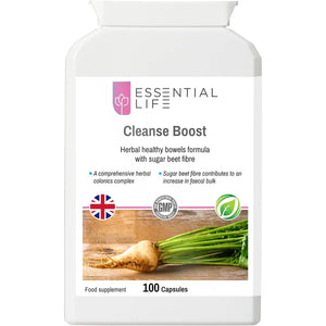 Essential Life Cleanse Boost - Detox & Cleanse Supplements - Colon Cleanse Supplements - Herbal Colonics Complex