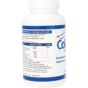 AHS Collagen Type 2 120 Tablets - 4500MG per Day - Formulated with Calcium and Turmeric