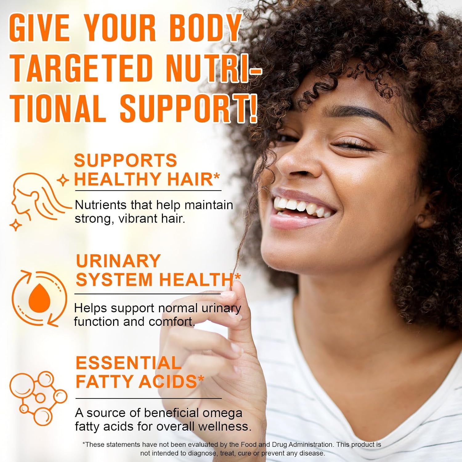 Pumpkin Seed Oil Capsules, 2-In-1 Formula for Hair Strength, Pumpkins Seed Extract Powder, 1000Mg Pure Cold-Pressed, Natural Skin & Heart Care, 300 Softgels