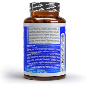 Nutrabytes High Strength Zinc Gluconate Supplement, 180 Vegan Capsules | 50Mg Pure Elemental Chelated Mineral for Immune System, Skin, Hair, Nails, Hormone & Fertility Support | 6 Month Supply