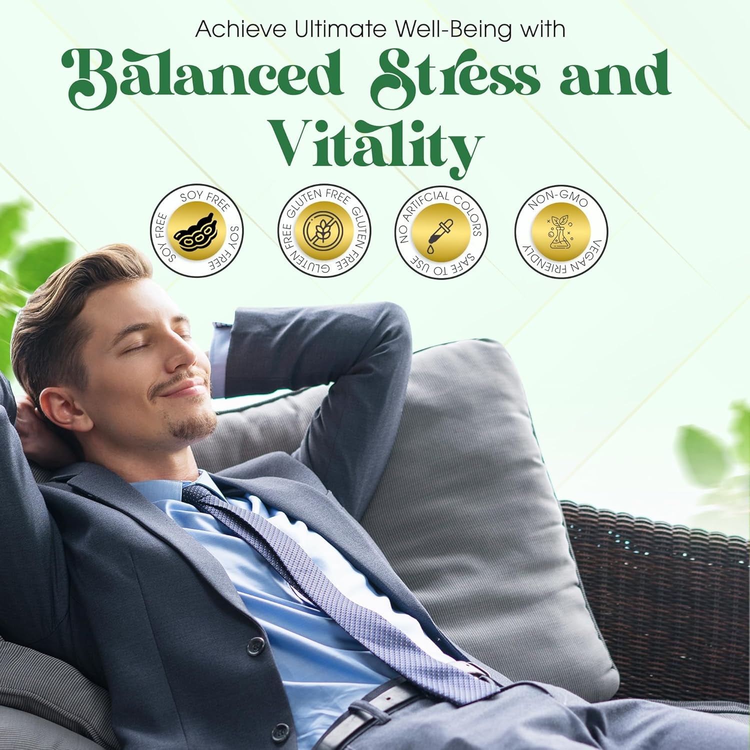 Wellgevity Cortisol Reducing Supplements Featuring High-Strength Ashwagandha KSM-66 with Added Zinc for Enhanced Immune Support. Ashwagandha High Strength Potent Formula 6000 Mg & Rhodiola Extracts.