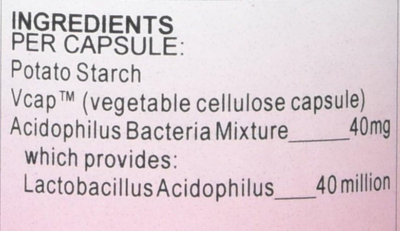 Health plus Acidophilus Probiotic Digestive Health Supplement - 90 Capsules