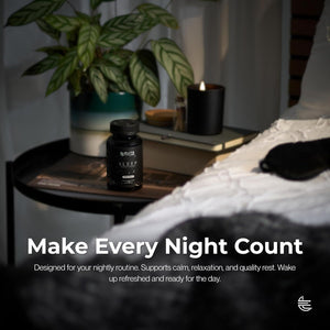 Sleep Serenity Blend – Premium Night Time Sleep Gummies for Adults | Non-Drowsy, Vegan, Gluten-Free, Mango Flavour | Supports Restful Sleep & Relaxation | 60 Count