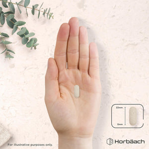 Blood Pressure Tablets | Magnesium Supplement with Potassium & Calcium | Blood Pressure Support | 90 Count | Vegan | by Horbaach