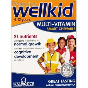 Vitabiotics Wellkid Multi-Vitamin Smart Chewable - 30 Tablets