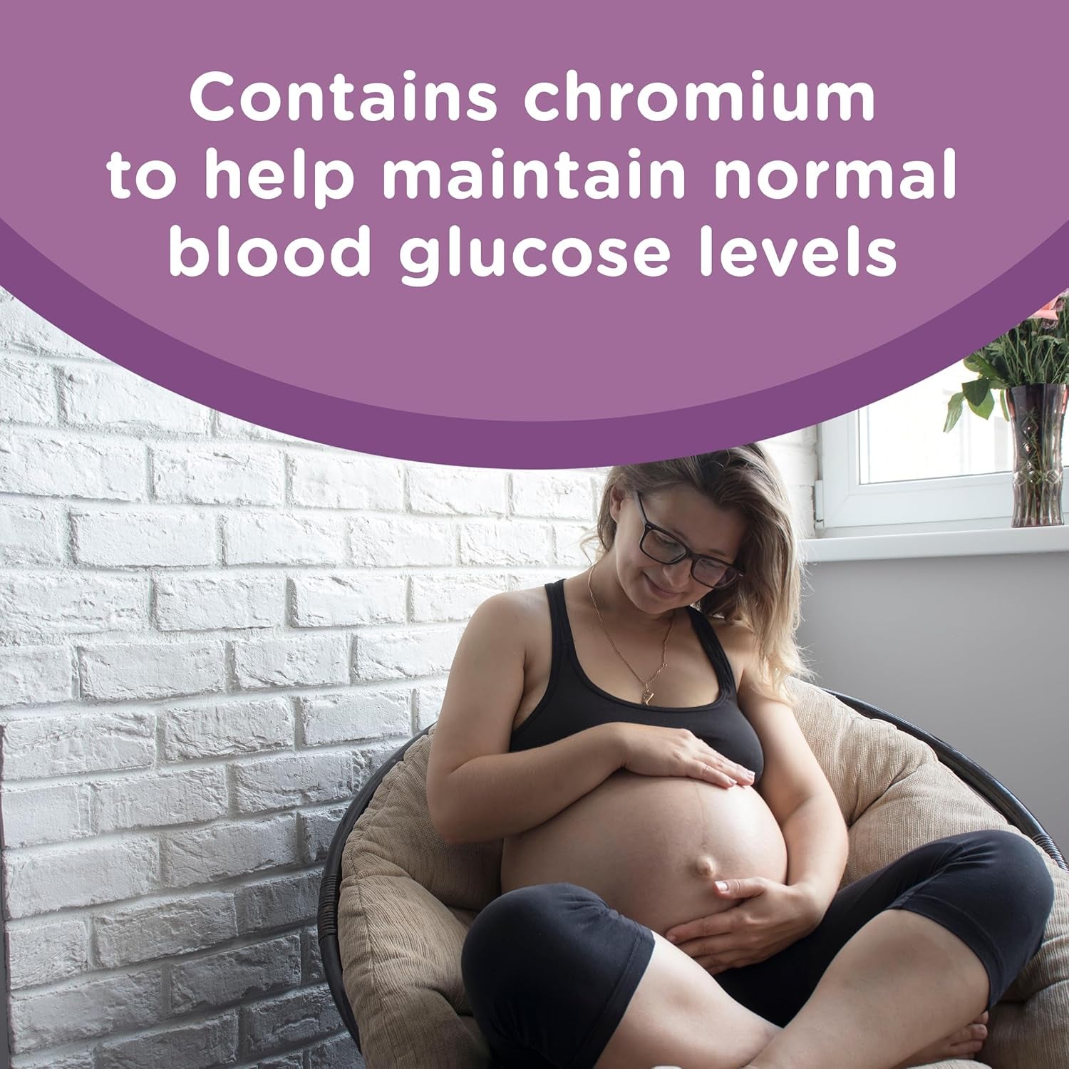 Centrum Pregnancy Vitamins for Women, Pregnancy Vitamins with DHA, Omega 3 and Folic Acid, 60 Count, 30 Day Supply