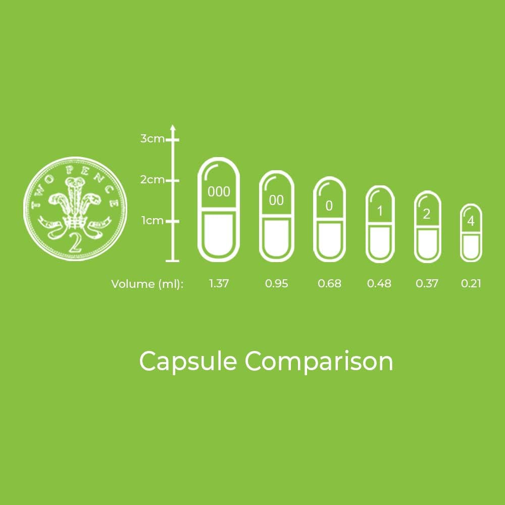 Your Supplements - Size 000 Empty Gelatin Capsules (1000 Pack)