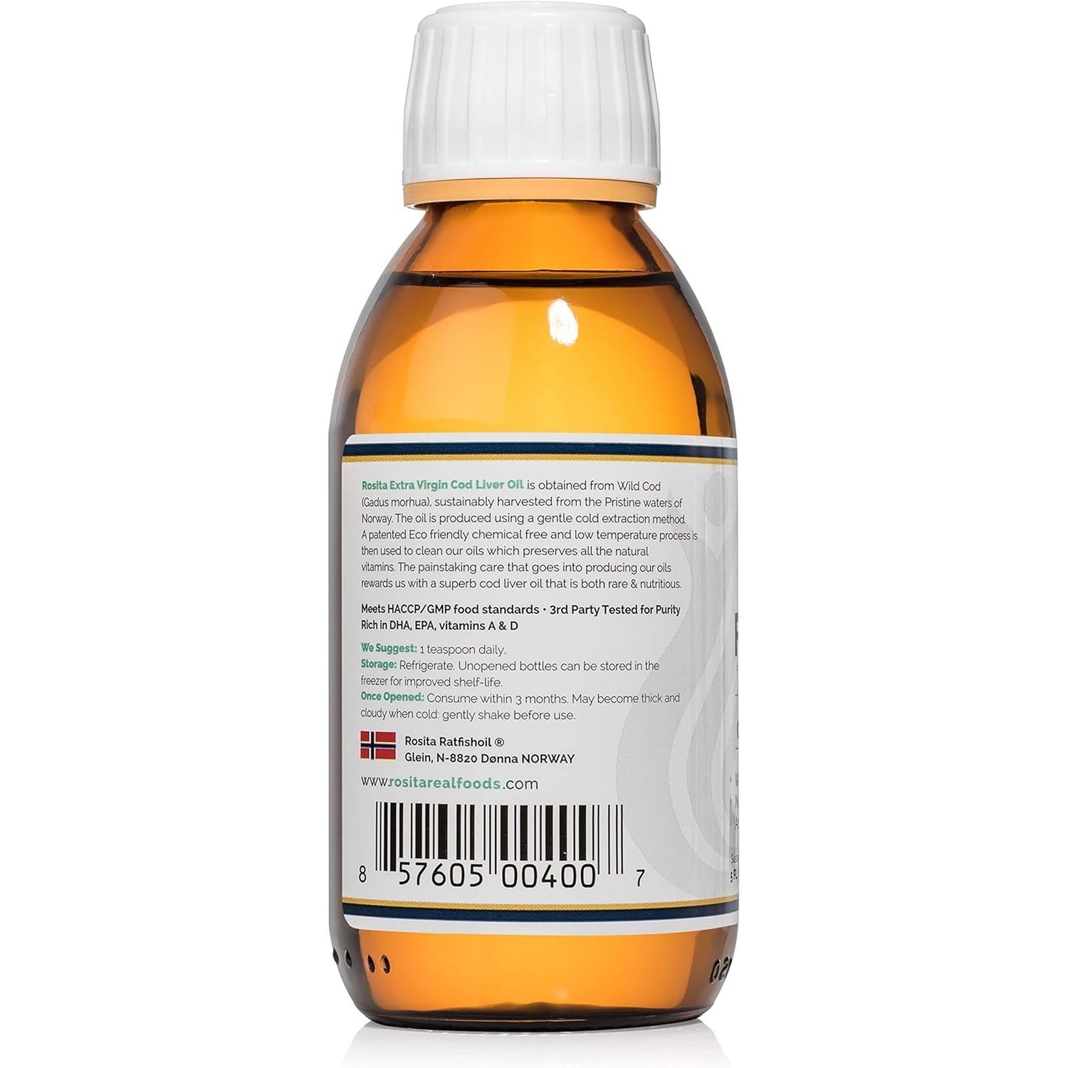 Rosita Extra Virgin Cod Liver Oil - EVCLO (X1)