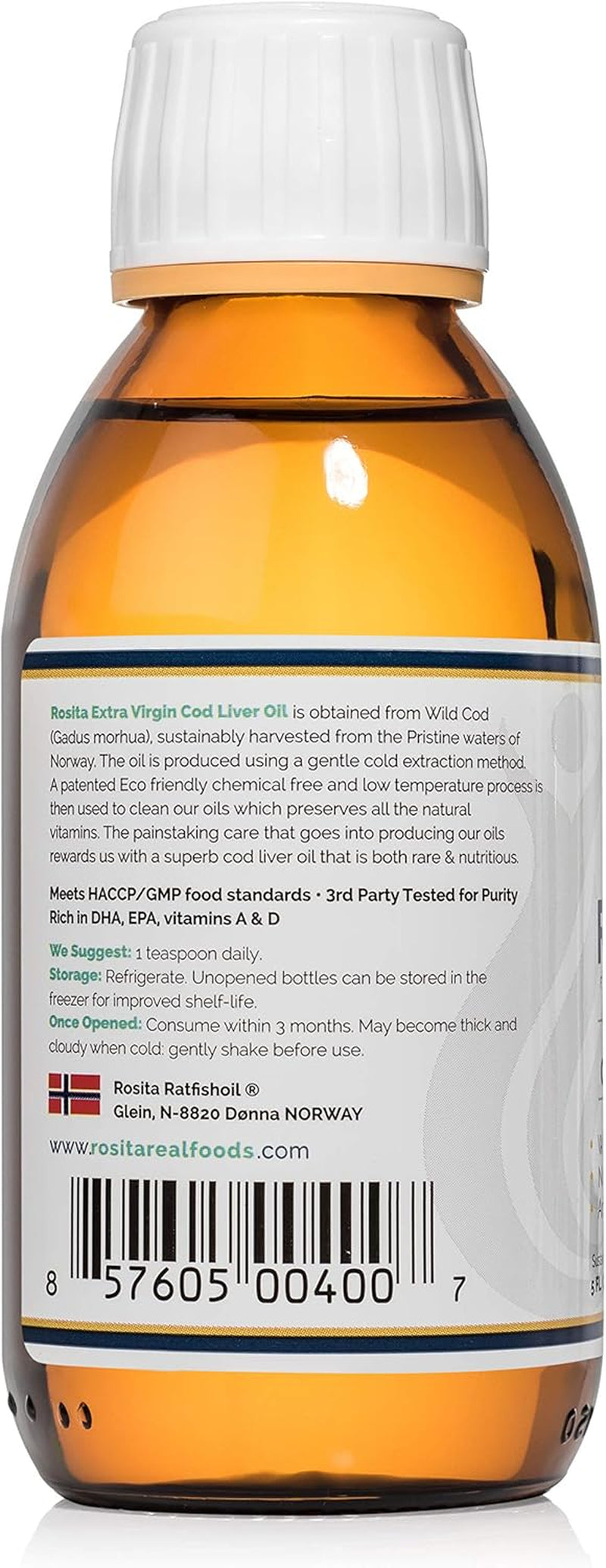 Rosita Extra Virgin Cod Liver Oil - EVCLO (X1)