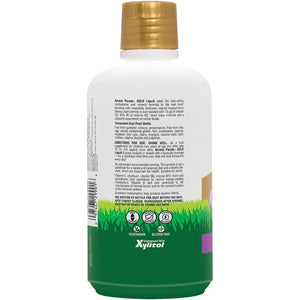 Naturesplus Animal Parade Gold Liquid Multivitamin - Food Extracted Vitamins and Superfoods for Kids - Natural Tropical Berry Flavour - Immune Support - Gluten Free, Vegetarian - 900Ml