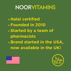 Halal Fish Oil, Halal Vitamins, Fish Oil Halal by Noor Vitamins, Ultra Omega 3 Wild Peruvian Fish Oil (800 Mg EPA & 400 Mg DHA) Heart, Brain & Joint Support, Non-Gmo & Gluten Free (120 Count)