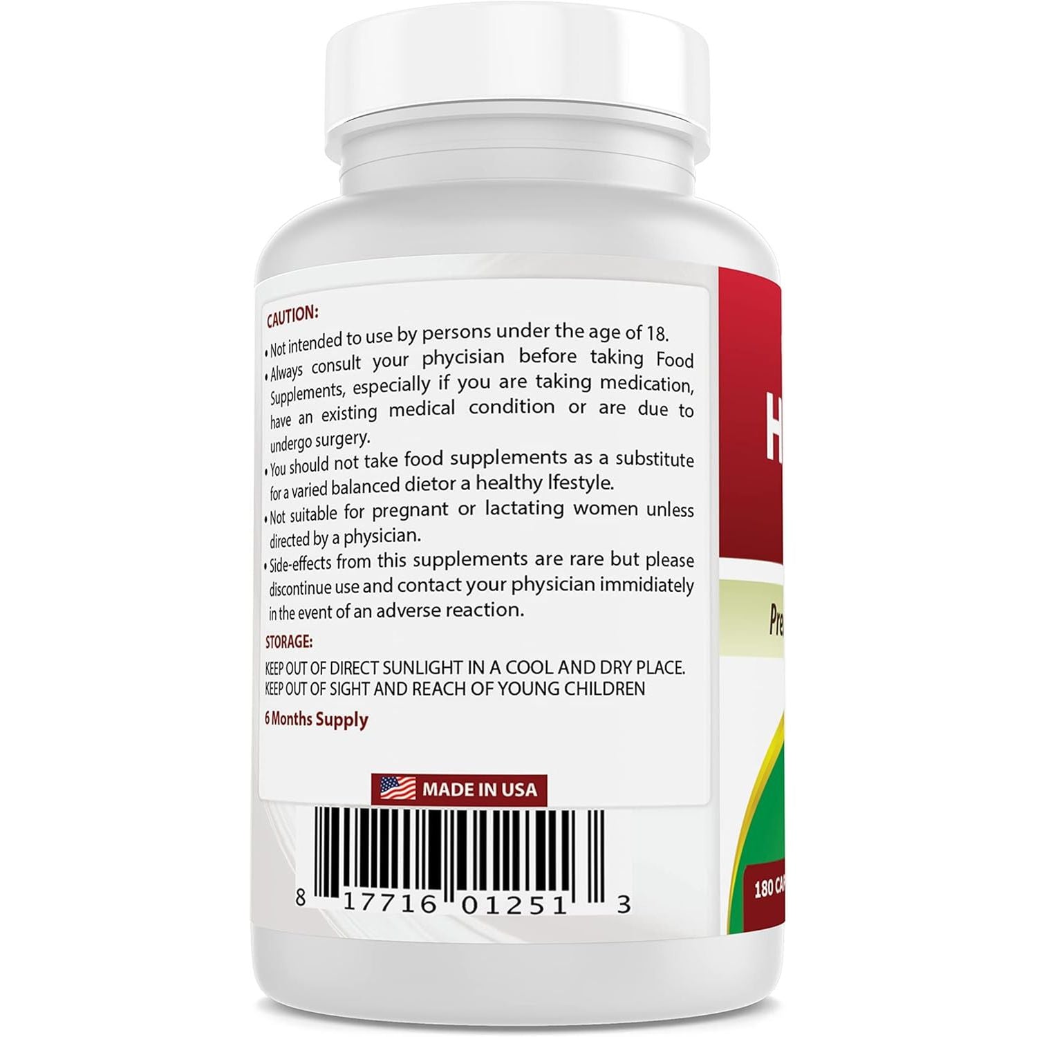 Best Naturals Hawthorn Berry 565 Mg 180 Capsules (180 Count (Pack of 1))