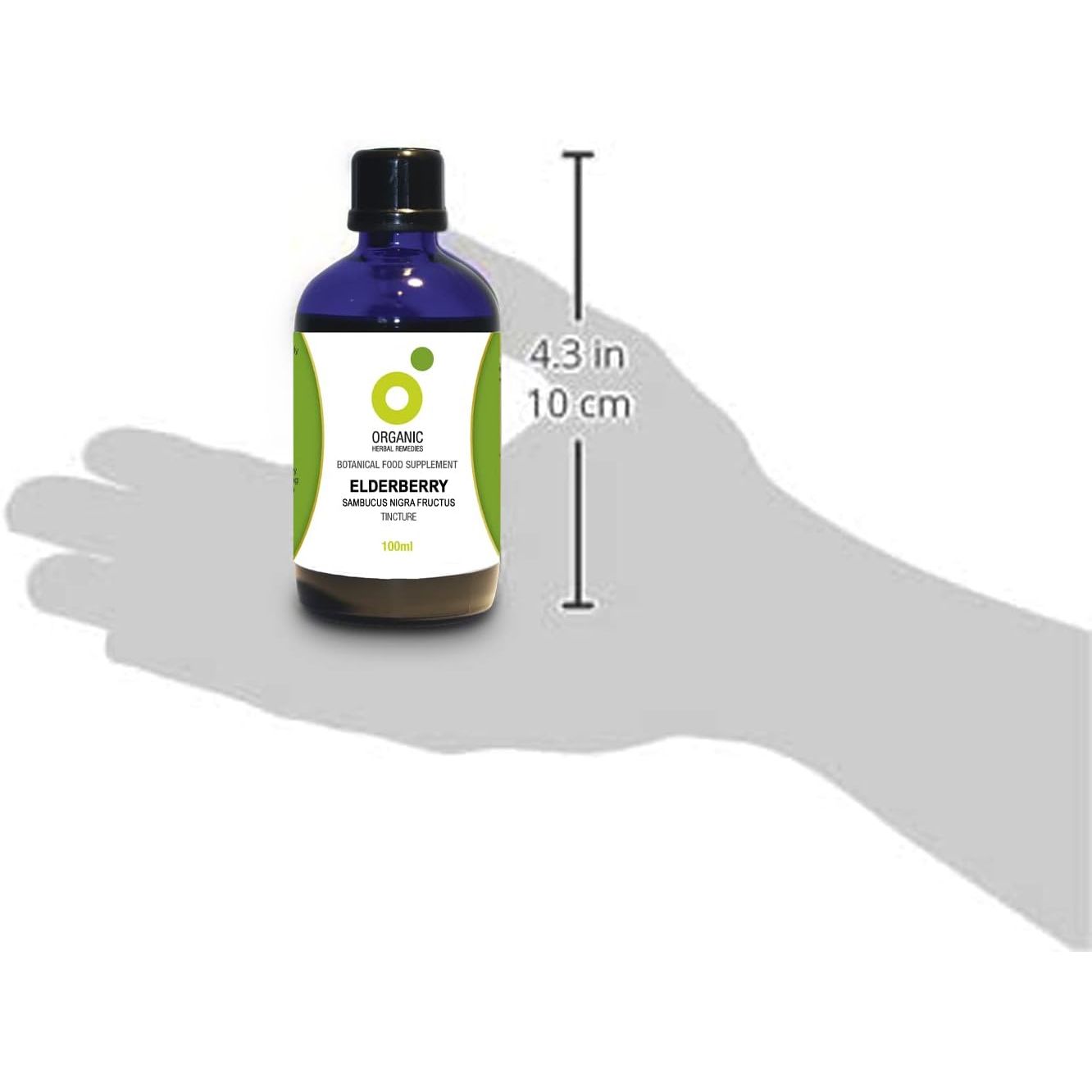 Organic Herbal Remedies 100Ml Elderberry Tincture