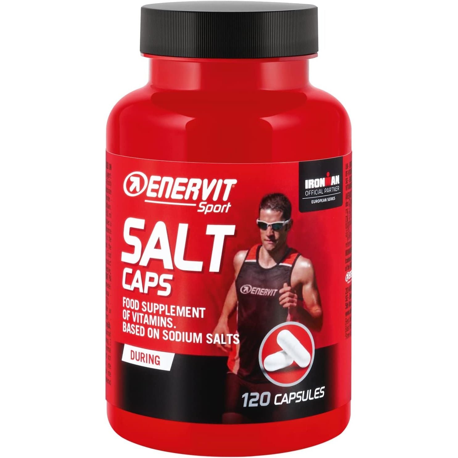 Enervit Sport Salt Caps, Neutral, 1 Pack of 120 Capsules