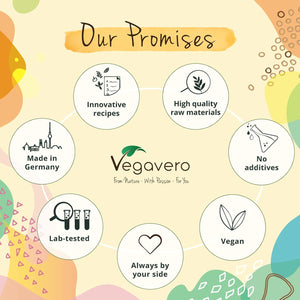 Vegavero Beta Carotene | 180 Capsules | Tan Accelerator | 100% Natural Source of Vitamin a | NO Additives, Lab-Tested | Vegan