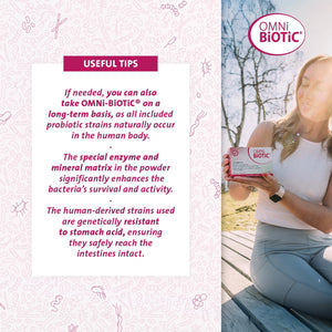 Omni Biotic PANDA | 30 Sachets (90 G) | a Good Start for Mother and Child | Use during Pregnancy and from Birth Onwards for Babies | Powder | Vegan | Gluten-Free | Lactose-Free | Halal | for Daily Use