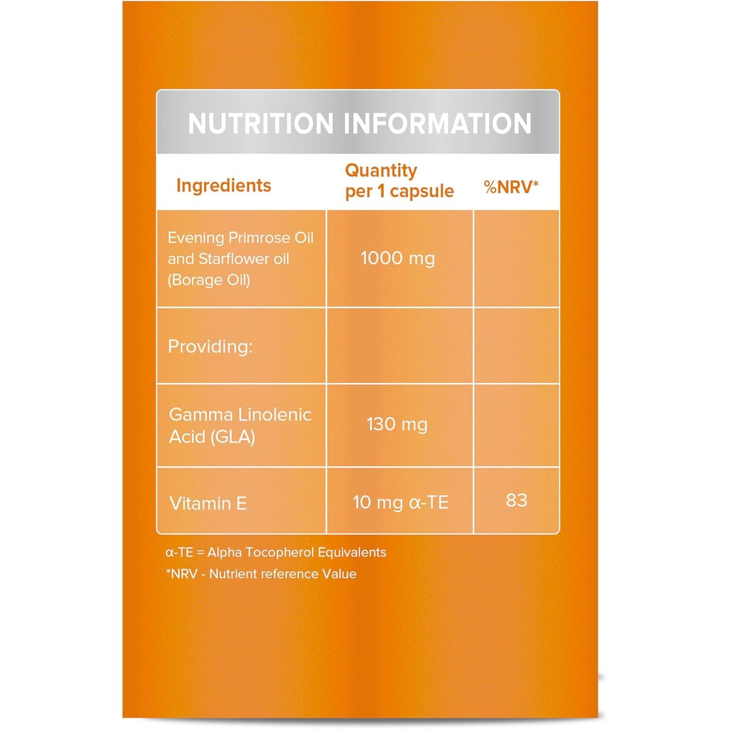 Seven Seas Evening Primrose Once a Day plus Starflower Oil 1000Mg 30 Capsules