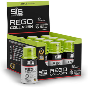 Science in Sport REGO Collagen Shot – Apple Flavour | 20G Bovine Collagen | Supports Bones, Joints & Muscle Recovery | 12 X 60Ml Shots