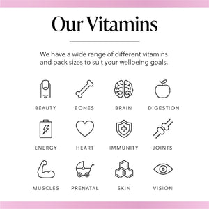 Millions & Millions - Hair, Skin & Nails Multivitamin Gummies • Maintenance of Hair, Skin & Nails • Suitable for Vegetarians • 30 Gummies • 1 Month Supply