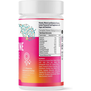 Vedic Hormone Balance Gummies | Natural Support for Female Health- for Teens & Women of All Ages | Essential Vitamins, Minerals & Herbs for Women’S Health | Yummy Lemon Flavour- 60 Vegan Gummies