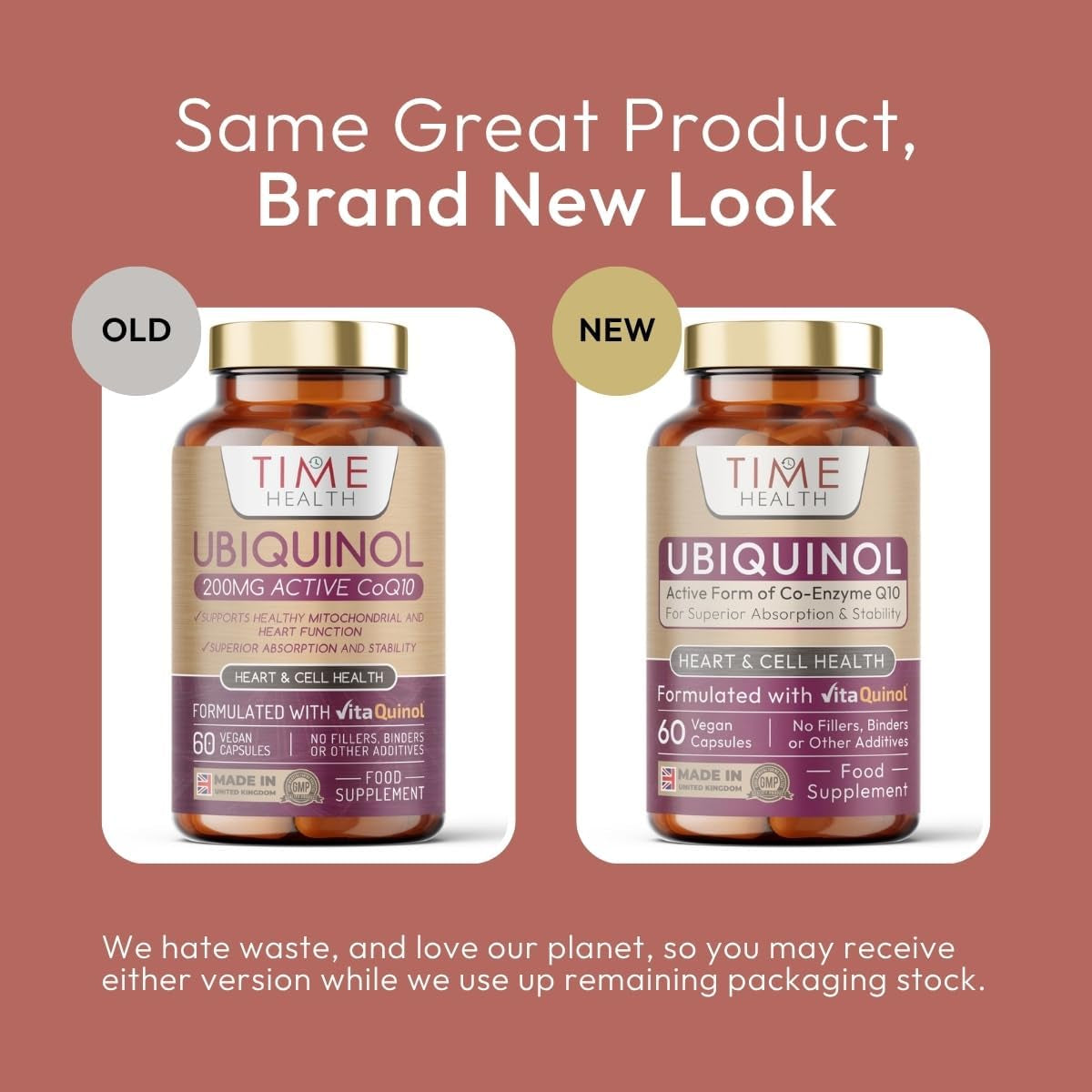 Ubiquinol - 200Mg per Serving - Active Coenzyme Q10 - Enhanced Absorption - Mitochondrial & Heart Support - UK Made - GMP - Additive Free - Vegan