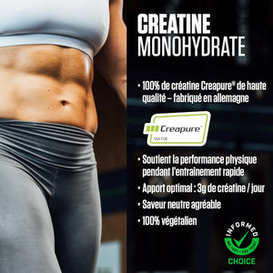 Dymatize Creatine Monohydrate Unflavoured Powder 500G - 100% Creapure Creatine - Aminosäure - Kreatin