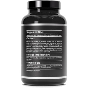 Ultra Pure SPERMIDINE | 60 Servings | 99% Pure Spermidine Content | 5Mg per Capsule | Anti-Ageing & Longevity Supplement | Lab Tested | 100% Natural and Non-Gmo