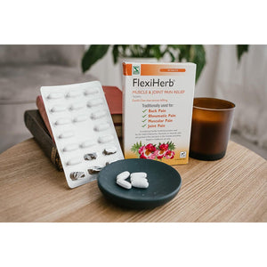 Schwabe Pharma - Flexiherb Muscle and Joint Pain Relief - Devils Claw Root Extract 600Mg - Traditionally Used for Backache, Rheumatic Pain, Muscular Pain, Joint Pain - 40 Tablets