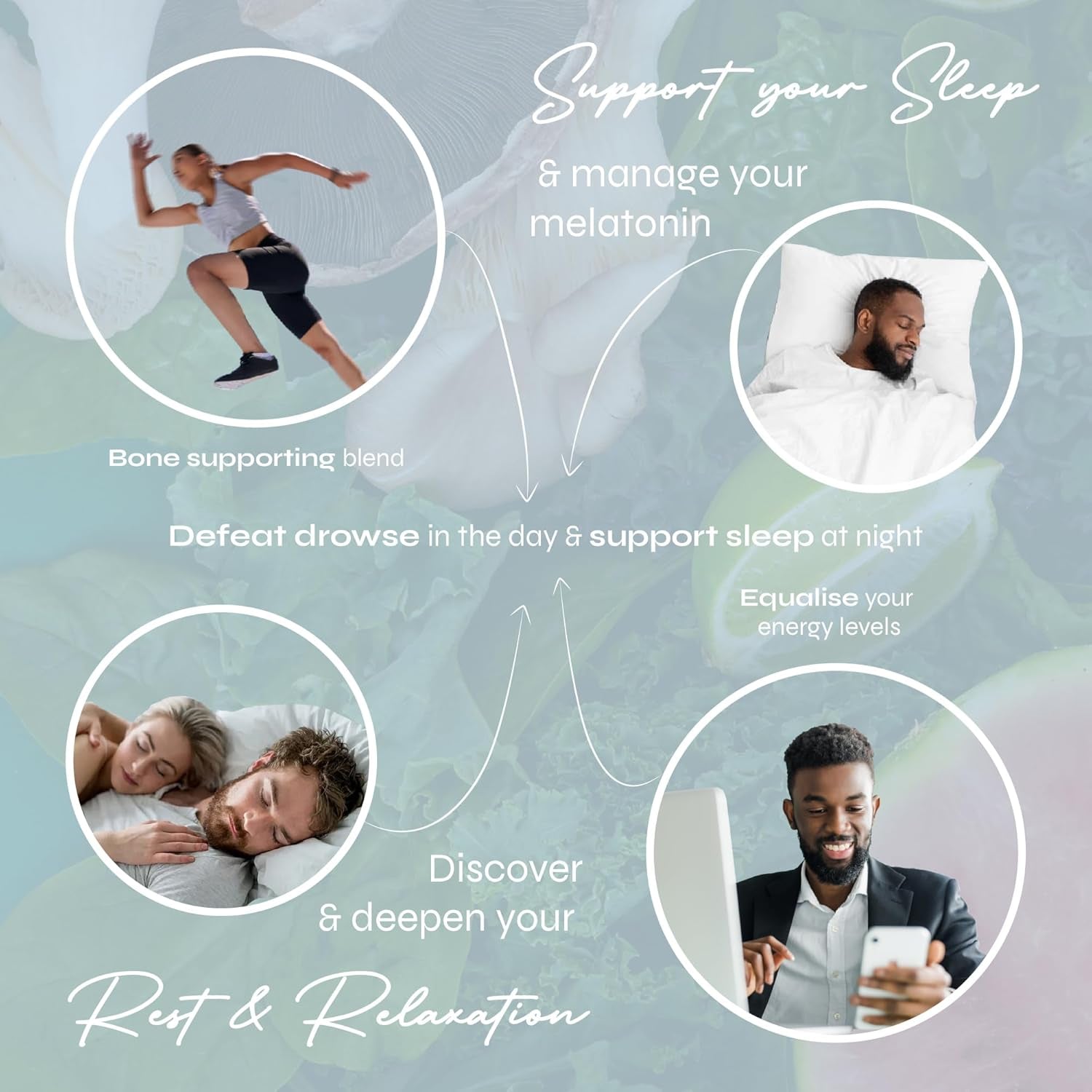 Known Delicious High-Strength Magnesium Gummies - 300Mg Elemental Magnesium - Natural Mixed Tropical Flavour - 60 Vegan Gummies, 1 Month Supply