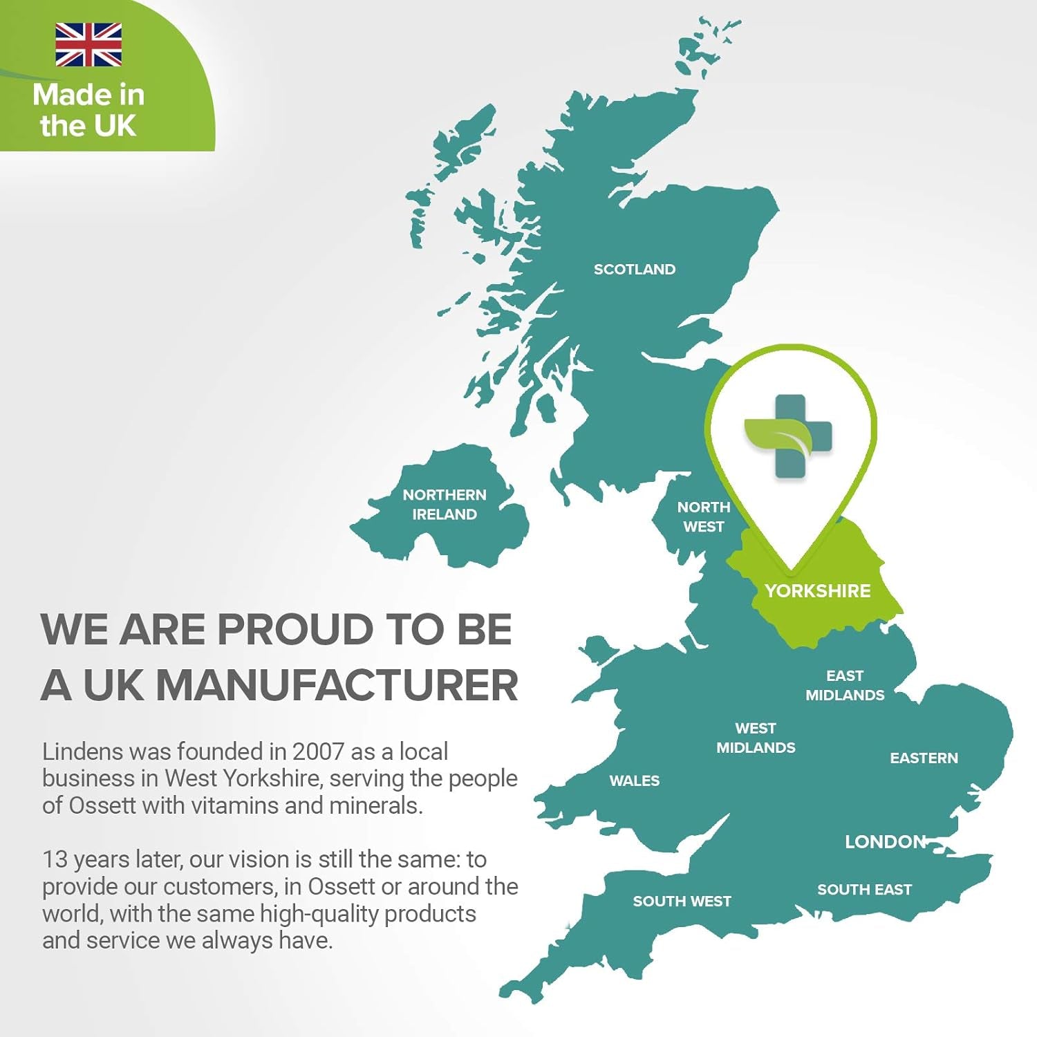 Lindens - Lutein 10Mg, 100 Capsules - UK Made - Marigold Extract with Vitamin B2 - Vision & Eye Health, Standardised Potent Extract - Letterbox Friendly - Vegan