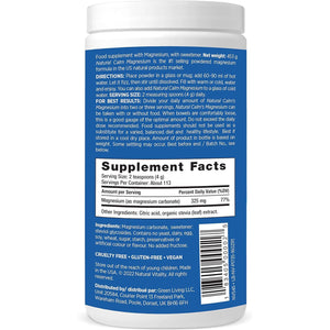 Natural Vitality Natural Calm - RLS - Restless Legs - Relaxation - Stress - Muscle Cramps - Tension - Unwind - Amazing Taste - Unflavored - 453 Grams