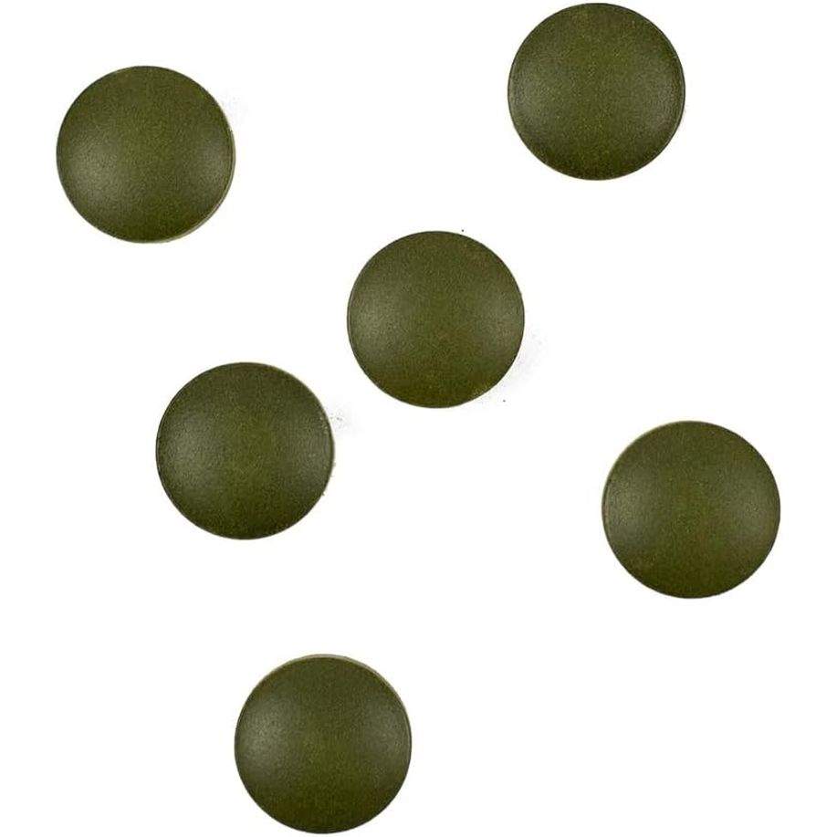 KIKI Health Organic Chlorella Tablets | 100% Organic Chlorella - Digestive, Immune, & Brain Health | Natural Source of Vegan Protein & Vitamins | Superfood for Detox Support, 200 Tablets (500Mg)